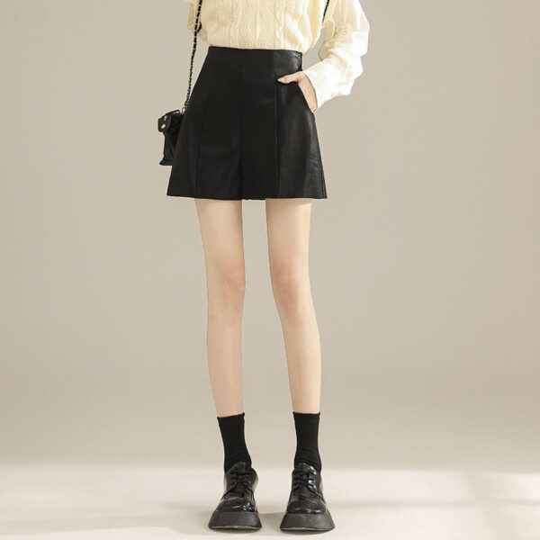 A- Line Bootcut Pants Spring And Summer Wide Leg Pants Outer Wear High Waist - Image 4