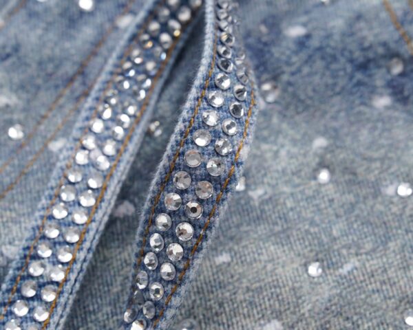 men's washed loose wide leg full diamond printed stacked jeans men's washed loose wide leg full diamond printed stacked jeans