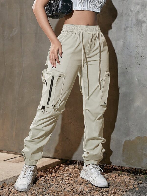 overalls summer american sports pants
