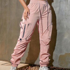 overalls summer american sports pants