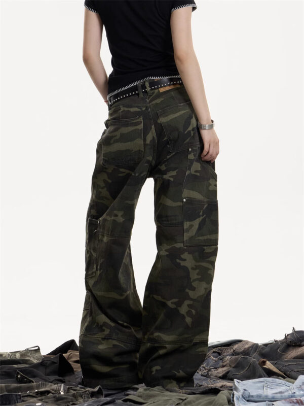 23aa4d1d-2665-44e8-b4d6-73c7a29ed32e American Retro Cleanfit Wide Leg Jeans - Image 3