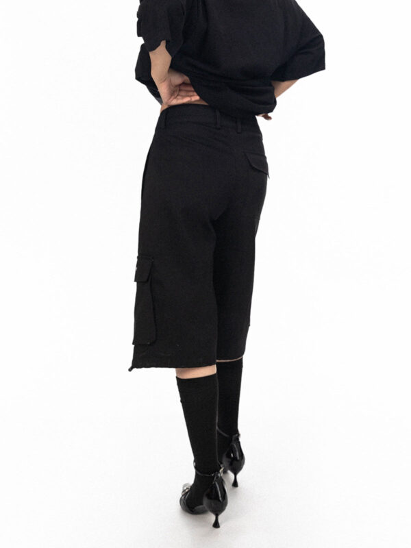 high street embroidered large workwear with pocket shorts