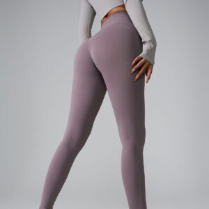 new sports trousers pocket high waist seamless nude feel yoga pants
