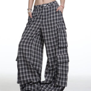 new loose straight wide leg mop pants