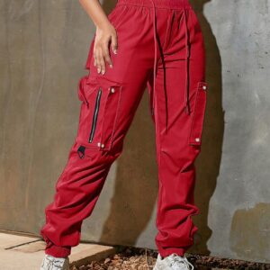 overalls summer american sports pants