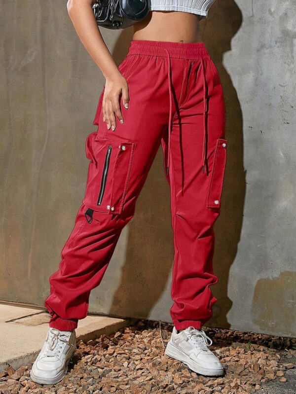 overalls summer american sports pants