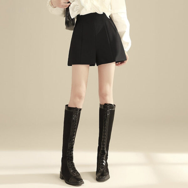 A- Line Bootcut Pants Spring And Summer Wide Leg Pants Outer Wear High Waist - Image 6