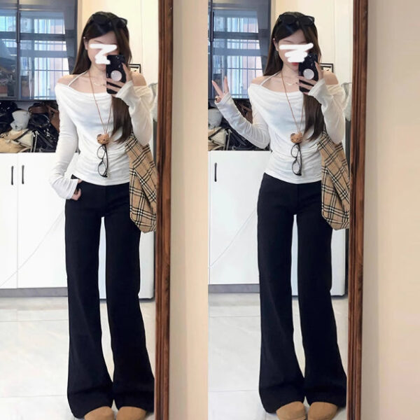 American-style Retro Skinny Jeans High Waist Slimming Without Leg Sticking - Image 4