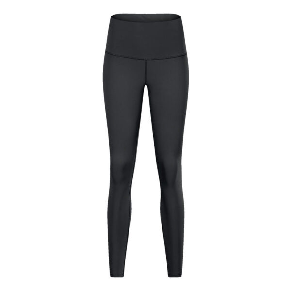 women's solid color high waist hip lift stretch yoga pants