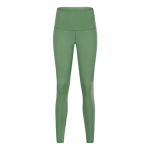 women's solid color high waist hip lift stretch yoga pants