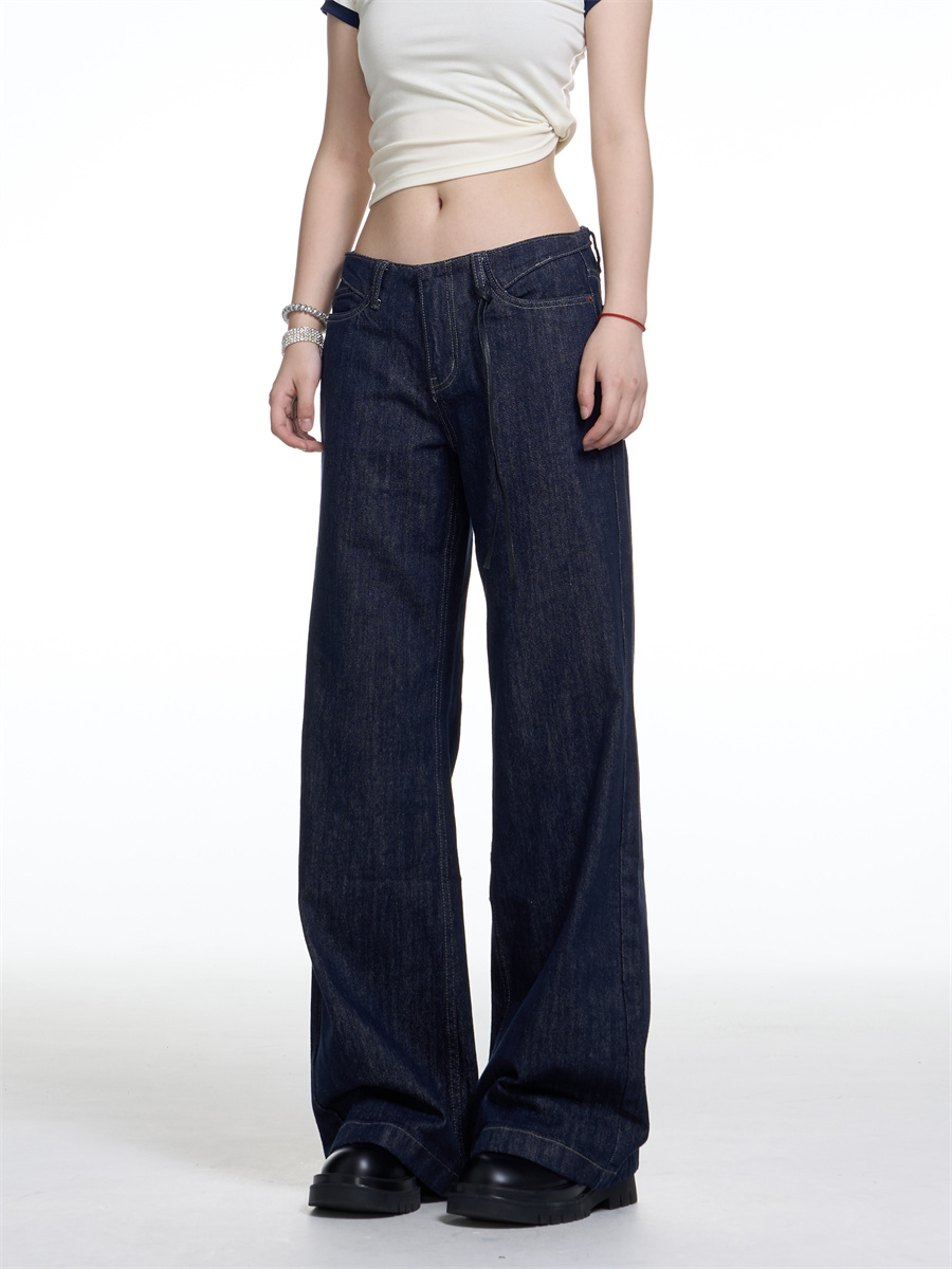 American Retro Washed Worn Jeans Women's Loose Straight 52efa899 1f90 4b5f Ac3f 239bb54282a7