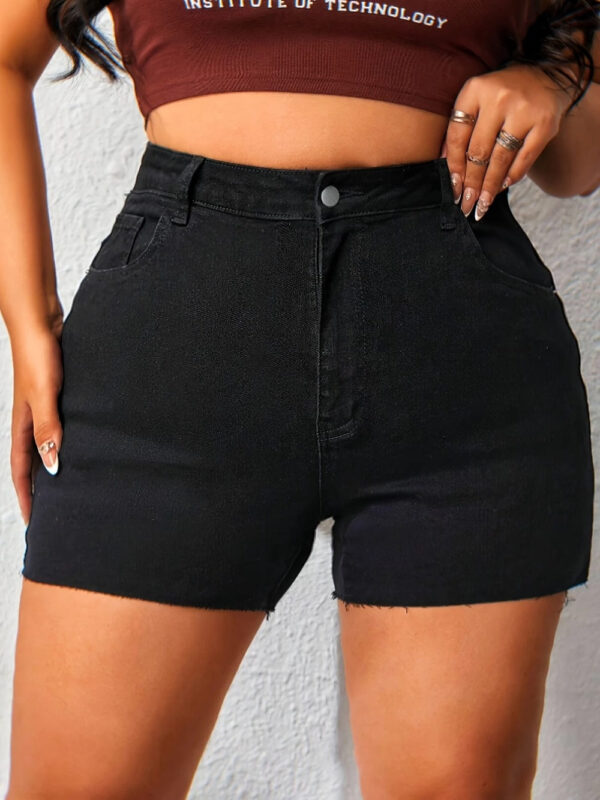 hip lifting elastic frayed edge denim shorts retro tik tok popular shorts body shaper with pockets flare jeans trendy pattern design high waist forbidden platform temu hip lifting elastic frayed edge denim shorts retro tik tok popular shorts body shaper with pockets flare jeans trendy pattern design high waist forbidden platform temu