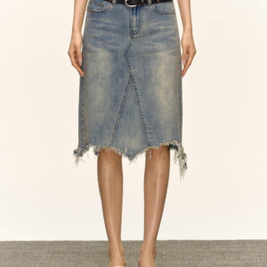 retro skirt women's bag hip short skirt