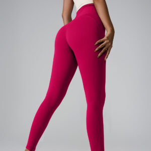 new sports trousers pocket high waist seamless nude feel yoga pants