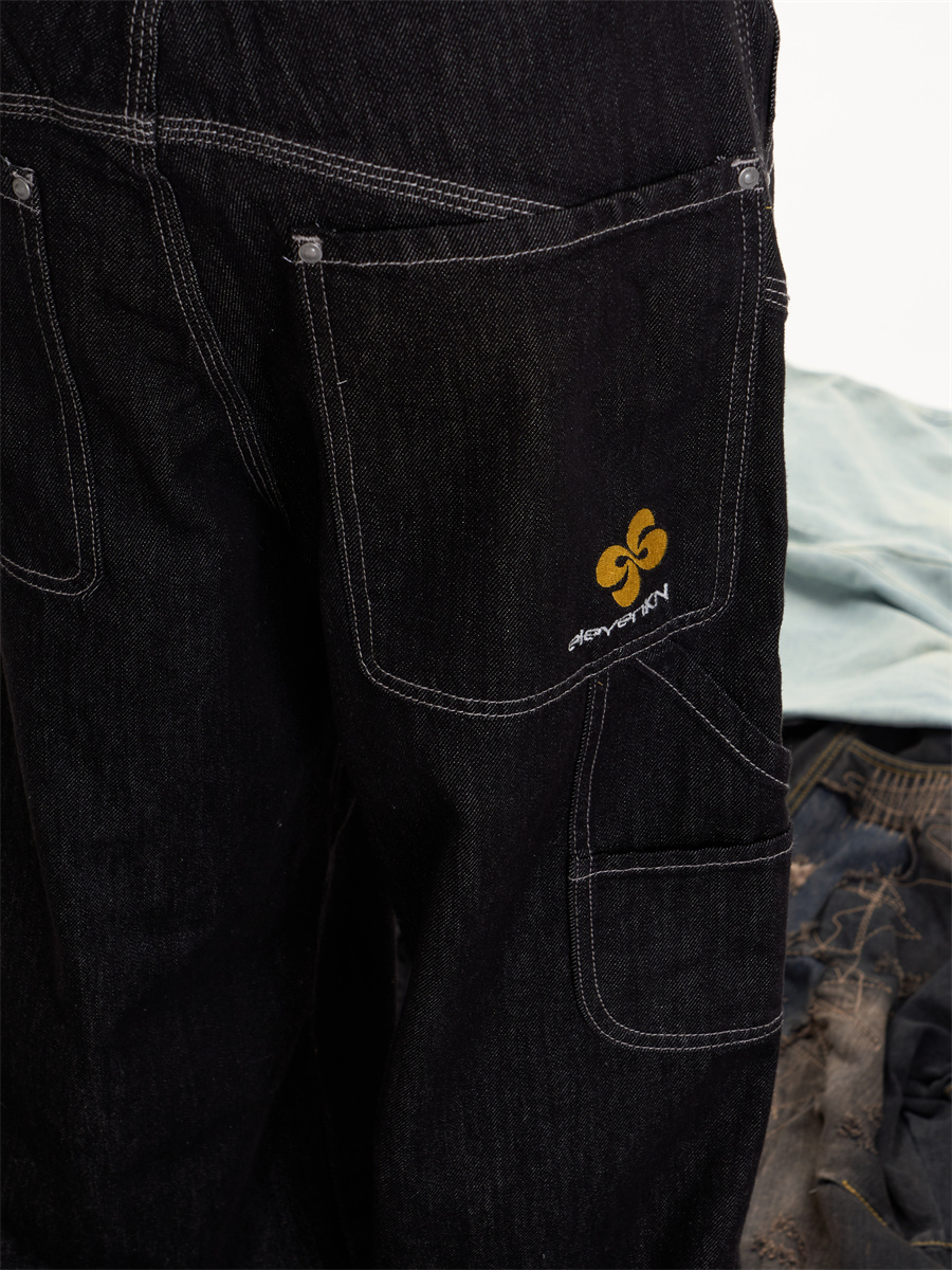 American Retro Washed Worn Jeans Women's Loose Straight 6c4f8f8c 1277 47af A222 2233392b51c8