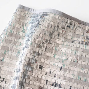 heavy industry glitter hot girl high waist skirt