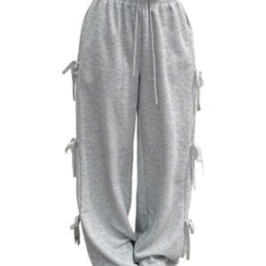 loose casual pants high waist long skateboarding pants