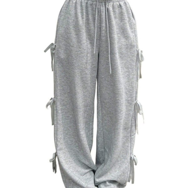 loose casual pants high waist long skateboarding pants