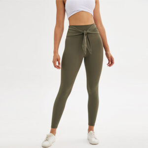 nine point legging yoga pants with straps