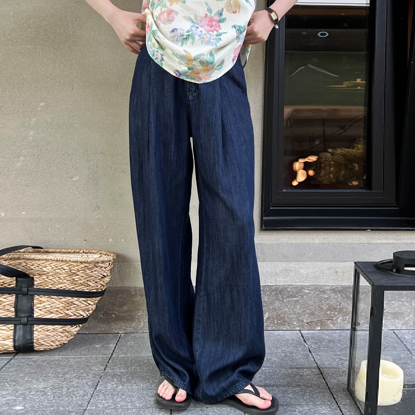 breathable cool high waist wide leg mopping casual pants breathable cool high waist wide leg mopping casual pants