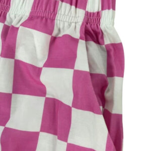 women's plaid print pocket elastic waist straight pants, casual and comfortable trousers for daily wear, women's pants womenswear bottom linen pants footwear fit baggy loose