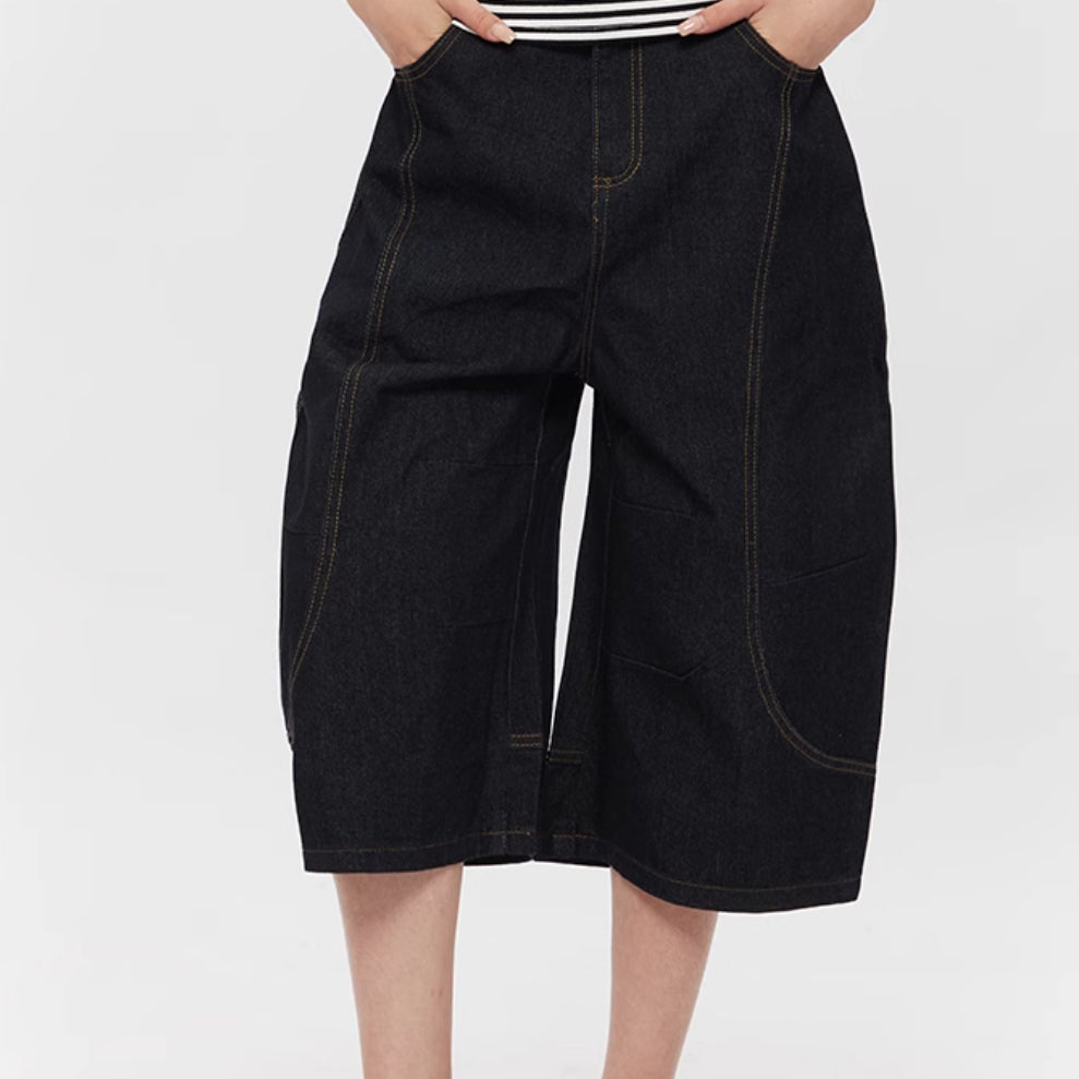 women's straight loose retro washed do the old cowboy shorts women's straight loose retro washed do the old cowboy shorts