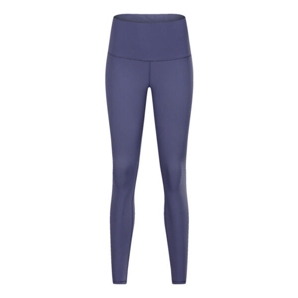 women's solid color high waist hip lift stretch yoga pants
