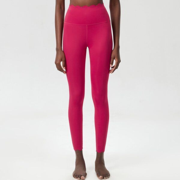 small wave yoga pants plus size lycra milk leather tight trousers for women small wave yoga pants plus size lycra milk leather tight trousers for women