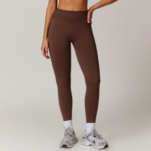 european and american peach hip seamless belly contracting and close fitting yoga pants