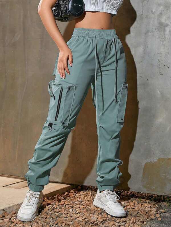 overalls summer american sports pants
