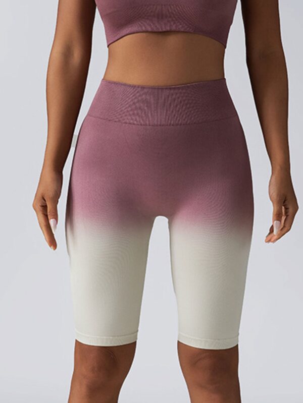 2 Pack Workout Shorts For Women Scrunch Butt Lifting High Waisted Yoga Gym Seamless Booty Biker Shorts - Image 7