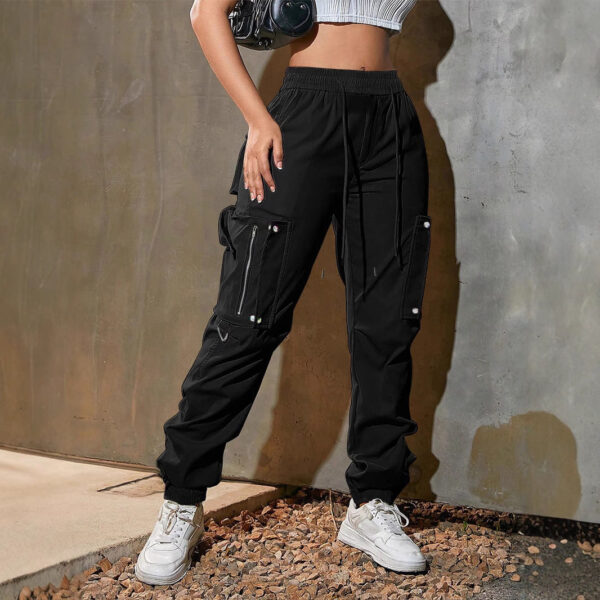 overalls summer american sports pants