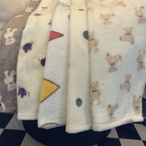 fleece lined thick coral fleece casual loose wide leg warm extra long pants