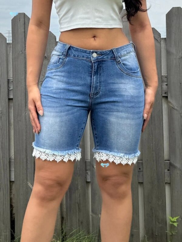 chic light blue high waisted plus size denim shorts with chic light blue high waisted plus size denim shorts with