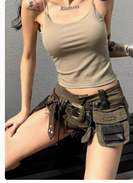 Black One-line Jeans Trainer Denim Shorts Df59d787 2c3d 477f Bc51 097e2badcad5