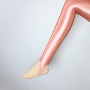 women's spring and autumn glossy silky elastic leggings shaping yoga bodybuilding pants glossy leggings