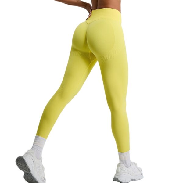 sports running yoga clothes high waist hip lift quick drying slim fit fitness pants