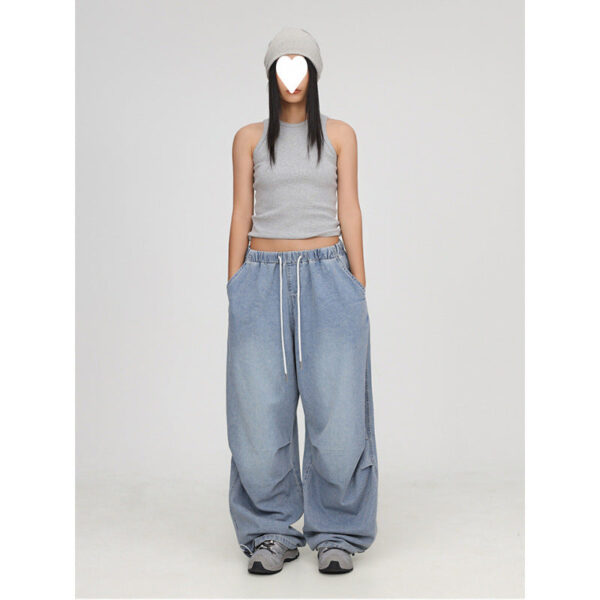 fa562aba-13ed-4359-9433-dda54b5edb40 All-match American Retro Jeans For Women - Image 4